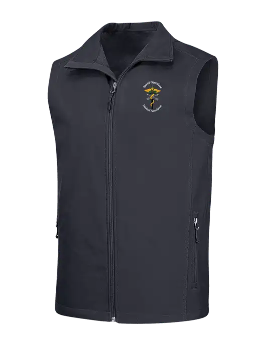 Dark Grey Core Soft Shell Vest w/SOMA Logo