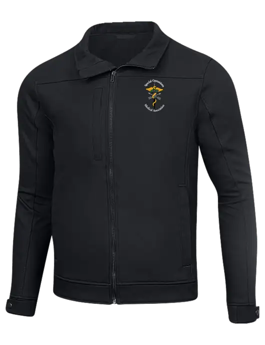 Cornerstone Charcoal Duck Bonded Soft Shell Jacket w/SOMA Logo