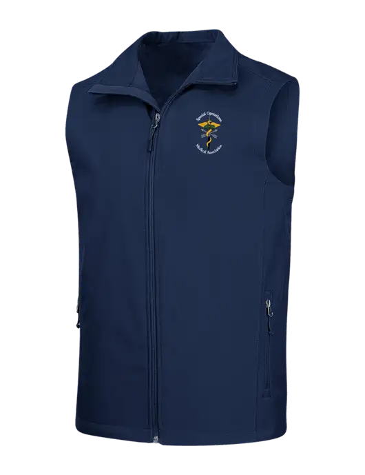 Navy Core Soft Shell Vest w/SOMA Logo