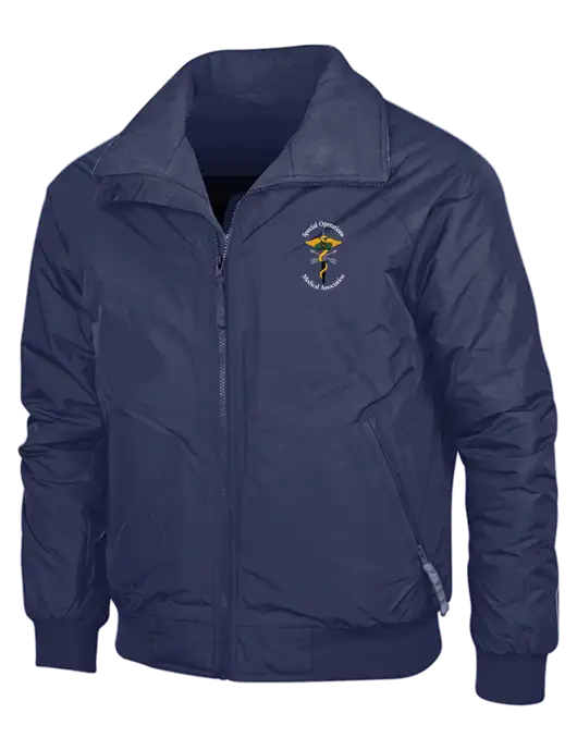 Navy/Navy Classic Challenger Jacket w/SOMA Logo