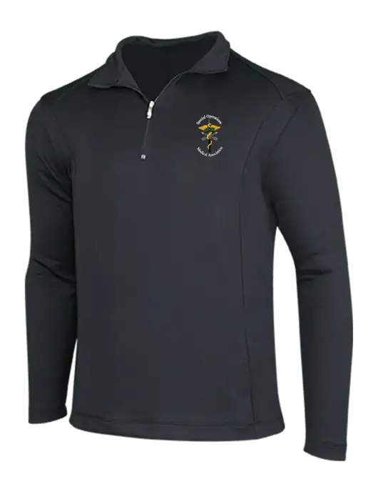 NIKE Black Sport Cover-Up w/SOMA Logo