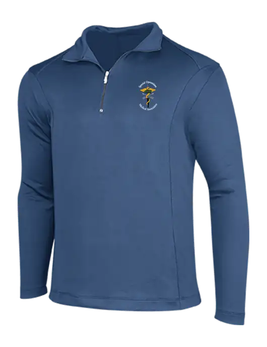 NIKE Navy Sport Cover-Up w/SOMA Logo