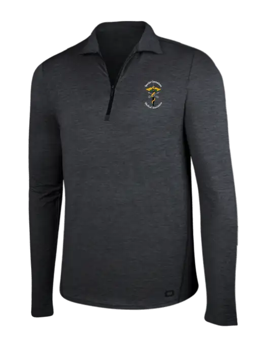 OGIO Blacktop Heather Endurance Force 1/4 Zip w/SOMA Logo