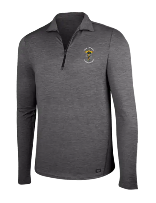 OGIO Gear Grey Heather Endurance Force 1/4 Zip w/SOMA Logo
