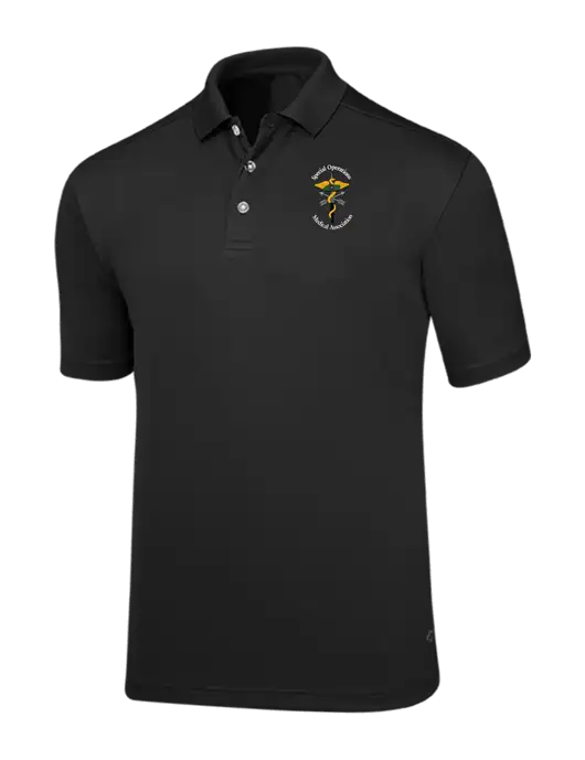 Callaway Core Black Performance Polo w/SOMA Logo