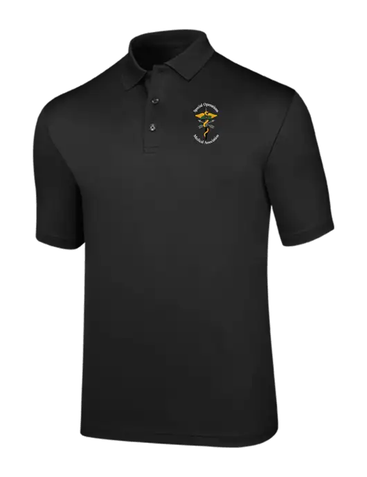Callaway Opti-Dri Black Chev Polo w/SOMA Logo