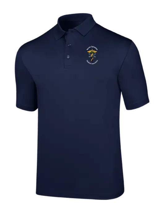 Callaway Opti-Dri Navy Chev Polo w/SOMA Logo