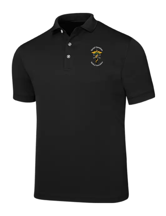 Callaway Ottoman Black Polo w/SOMA Logo