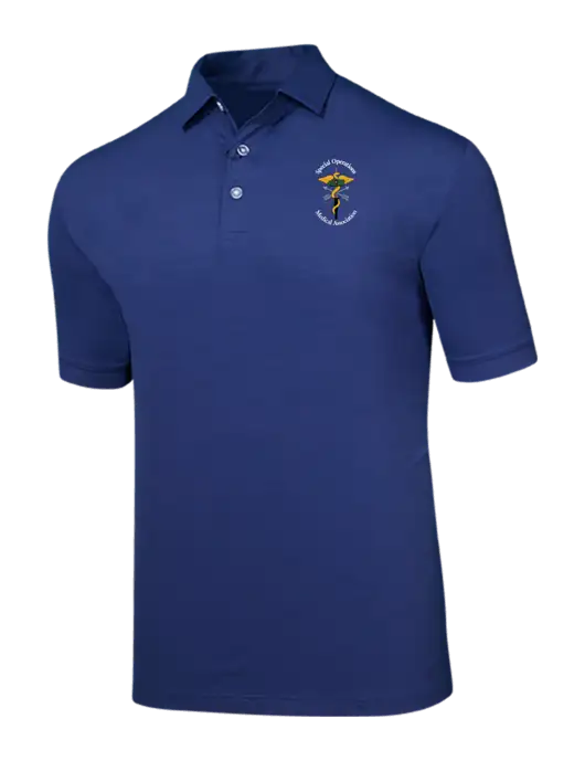 Callaway Navy Fashion Tonal Polo w/SOMA Logo