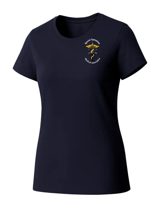 Womens Seriously Soft New Navy T-Shirt w/SOMA Logo