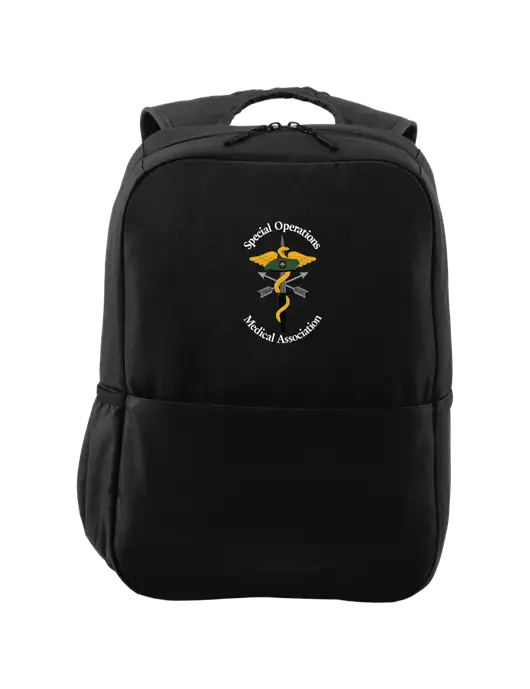 Access Square Laptop Black Backpack w/SOMA Logo