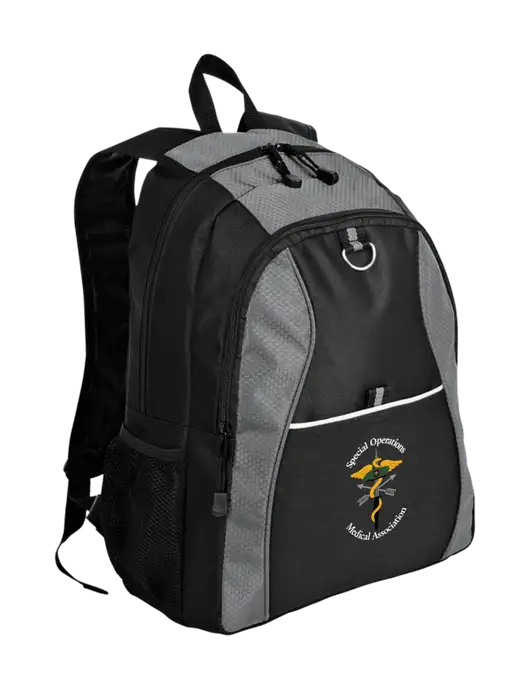 Honeycomb Grey/Black Backpack w/SOMA Logo
