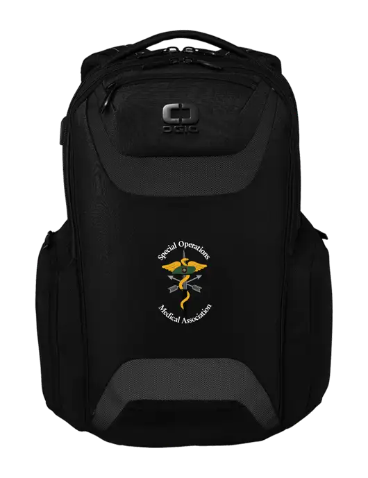 OGIO Black Charcoal Connected Pack w/SOMA Logo