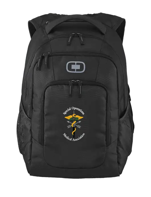 OGIO Black Logan Laptop Backpack
 w/SOMA Logo