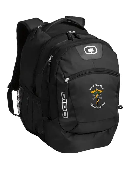 OGIO Black Rogue Pack
 w/SOMA Logo