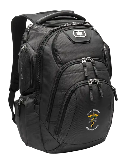 OGIO Black Surge RSS Pack
 w/SOMA Logo