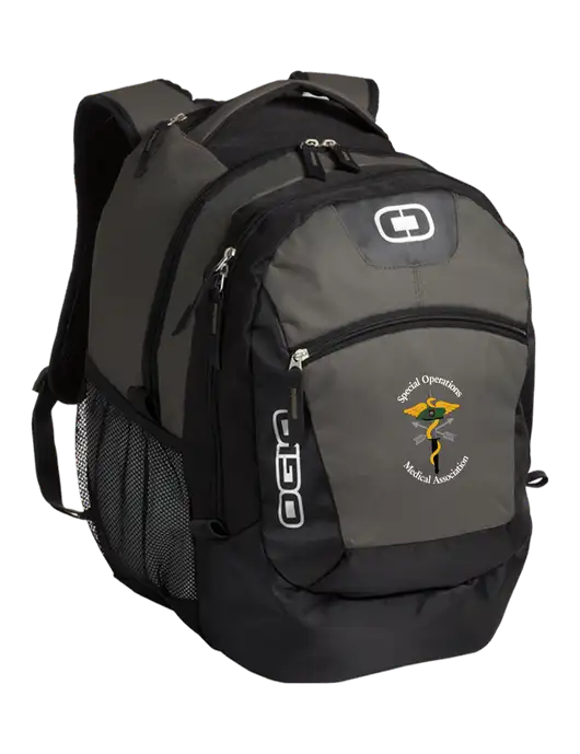 OGIO Grey Rogue Pack
 w/SOMA Logo
