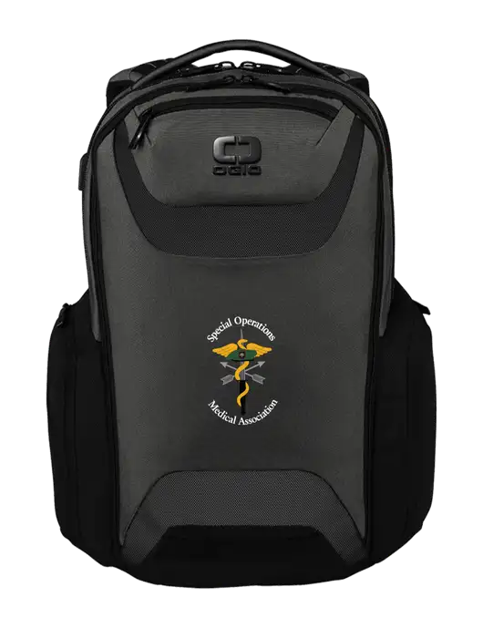 OGIO Tarmac Charcoal Connected Pack w/SOMA Logo