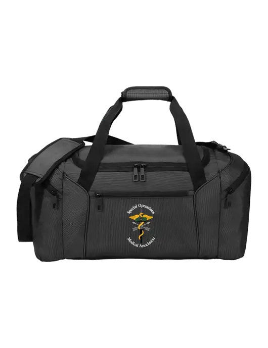 Slim & Lite Dark Grey Duffel    w/SOMA Logo